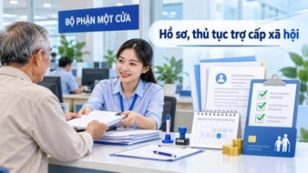 Hồ sơ, thủ tục nhận trợ cấp xã hội hàng tháng được quy định như thế nào?