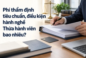 Phí thẩm định tiêu chuẩn, điều kiện hành nghề Thừa hành viên bao nhiêu?