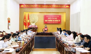 Ban Thường vụ đảng ủy HĐND cấp tỉnh phải họp ít nhất 01 lần/tháng