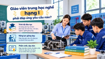 Giáo viên trung học nghề hạng I phải đáp ứng yêu cầu nào?