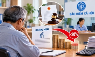 Người nghỉ hưu trốn tránh bồi thường thiệt hại do gây lãng phí bị trừ dần vào lương hưu 
