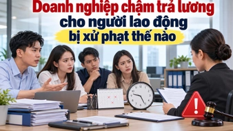 Doanh nghiệp chậm trả lương cho người lao động bị xử phạt thế nào theo Nghị định 283/2026/NĐ-CP?