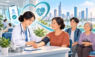 TP.HCM mở rộng khám sức khỏe miễn phí cho người chưa đủ điều kiện đăng ký thường trú, tạm trú
