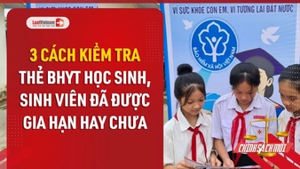 Video: 3 cách kiểm tra gia hạn thẻ BHYT học sinh, sinh viên