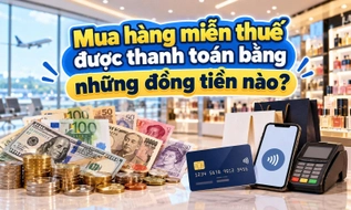 Mua hàng miễn thuế được thanh toán bằng những đồng tiền nào?