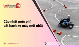 Phí sát hạch xe máy: Cập nhật mức phí mới nhất 2026