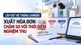AI Luật giải đáp tình huống xuất hóa đơn chậm sau nghiệm thu công trình năm 2026 bị phạt bao nhiêu?