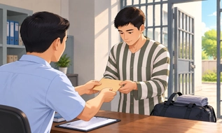 Phạm nhân trước khi ra tù được hỗ trợ một khoản tiền không quá 20 lần tiêu chuẩn ăn ngày thường