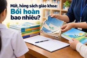 Làm mất, hư hỏng sách giáo khoa được mượn miễn phí phải bồi hoàn bao nhiêu?