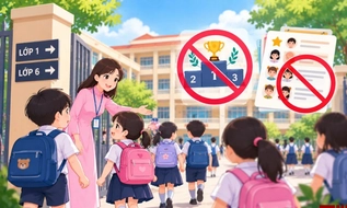 Đề xuất không xếp hạng, loại học sinh đủ điều kiện tiếp nhận vào lớp 1, lớp 6 theo địa bàn