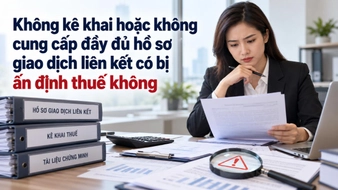 Không kê khai hoặc không cung cấp đầy đủ hồ sơ giao dịch liên kết có bị ấn định thuế không?