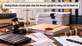 Doanh nghiệp bị cưỡng chế thi hành án phải chịu những khoản chi phí nào?