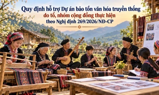 Dự án bảo tồn văn hóa truyền thống do tổ, nhóm cộng đồng thực hiện được hỗ trợ khi đáp ứng điều kiện gì?