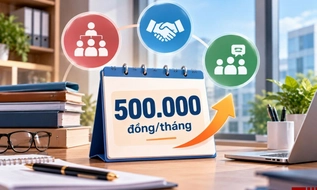 Đề xuất hỗ trợ 500.000 đồng/tháng cho người làm công tác đảng, đoàn thể không chuyên trách tại cơ quan, doanh nghiệp