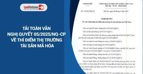 Tải toàn văn Nghị quyết 05/2025/NQ-CP về triển khai thí điểm thị trường tài sản mã hóa