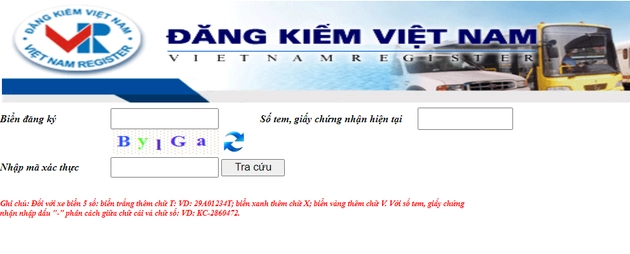 Hướng dẫn tra biển số định danh online 