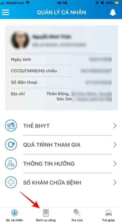 Cách xem lương hưu trợ cấp BHXH trên VssID