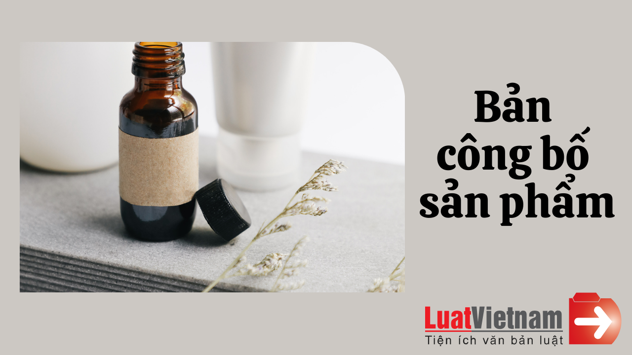 Bản công bố sản phẩm