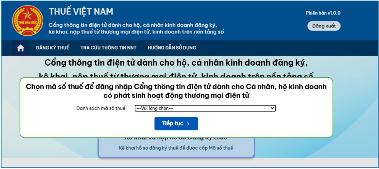 Cách đăng ký mã số thuế đuôi 888 cho hộ kinh doanh online