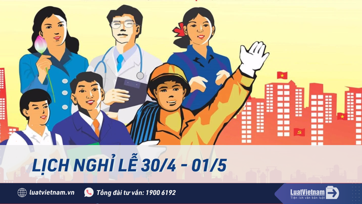 Tiền lương đi làm ngày 30/4 và 01/5 Tiền lương đi làm ngày 30/4 và 01/5
