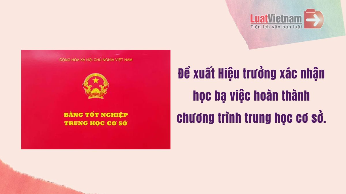 Từ 01/7/2026 sẽ bỏ bằng tốt nghiệp THCS Từ 01/7/2026 sẽ bỏ bằng tốt nghiệp THCS có đúng không?