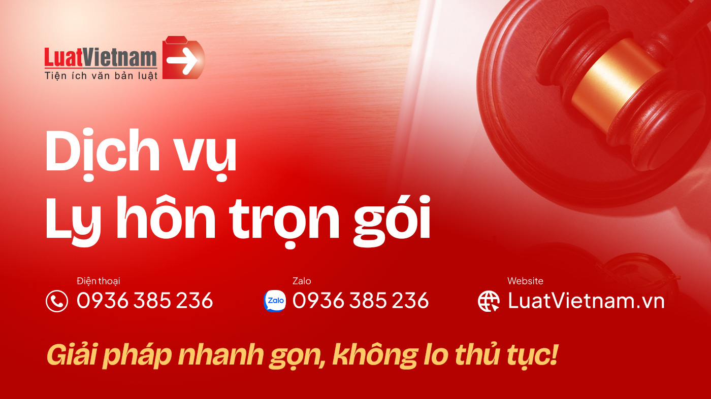 Dịch vụ ly hôn trọn gói Dịch vụ ly hôn trọn gói