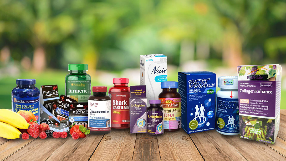 Counterfeit food and health supplement products Counterfeit food and health supplement products