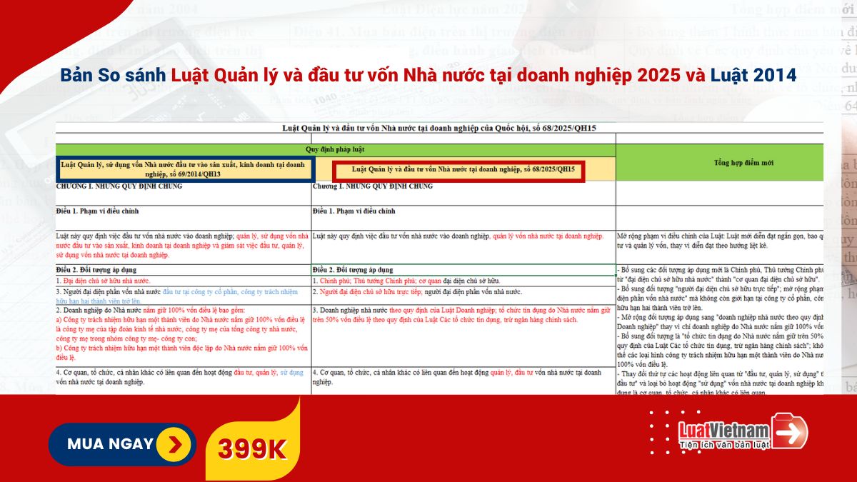 ban-so-sanh-luat-quan-ly-va-dau-tu-von-nha-nuoc-tai-doanh-nghiep-2025-va-luat-2014