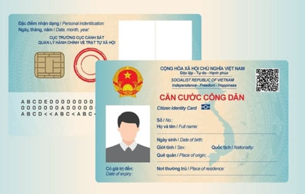 Mẫu Phiếu thu nhận thông tin căn cước mới nhất 
