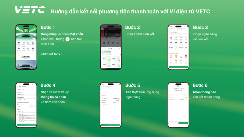 Cách chuyển đổi tài khoản thu phí sang tài khoản giao thông Cách chuyển đổi tài khoản thu phí sang tài khoản giao thông