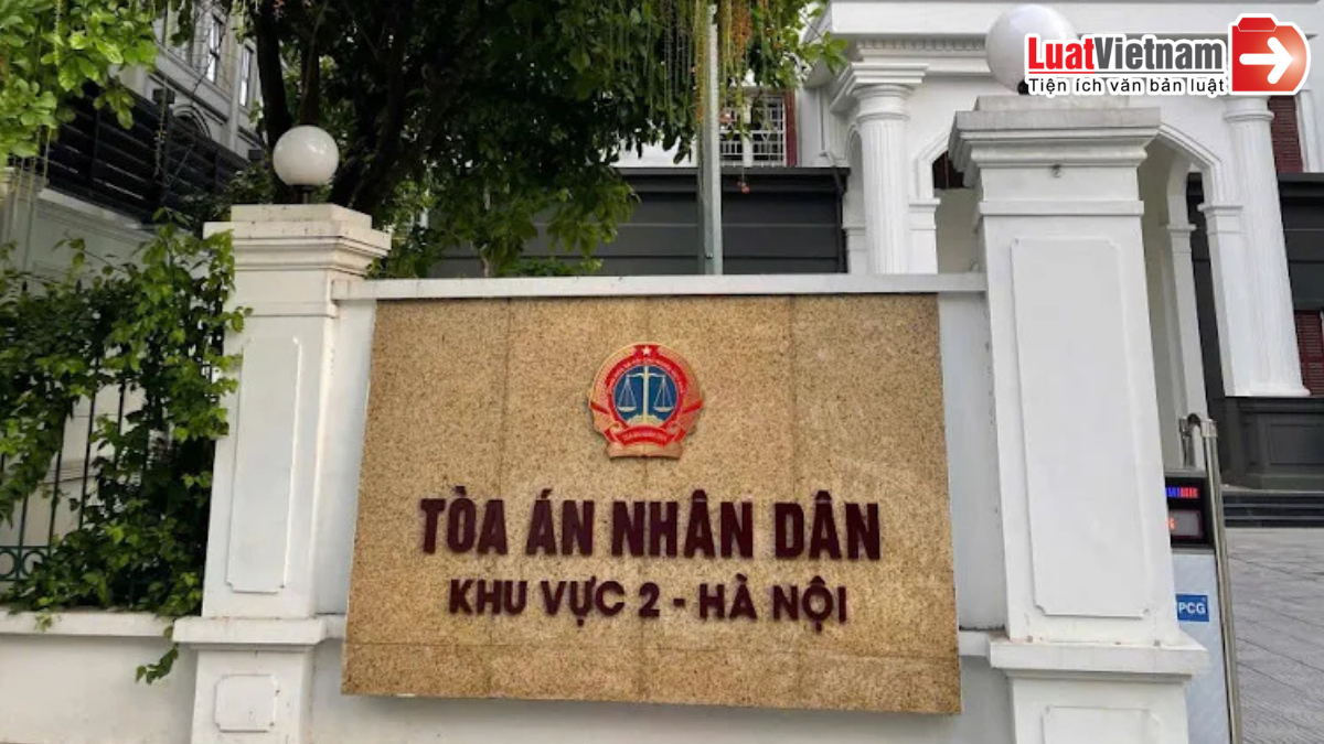 Danh sách TAND cấp tỉnh và TAND khu vực tại thành phố Hà Nội 