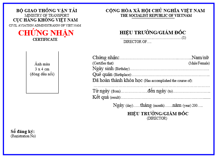 Thông tư 25/2009/TT-BGTVT của Bộ Giao thông Vận tải quy định về đào tạo, bồi dưỡng nghiệp vụ, huấn luyện an ninh hàng không