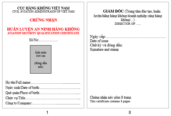 Thông tư 25/2009/TT-BGTVT của Bộ Giao thông Vận tải quy định về đào tạo, bồi dưỡng nghiệp vụ, huấn luyện an ninh hàng không