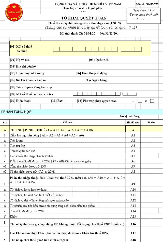 Thông tư 41/2006/TT-BTC của Bộ Tài chính về việc hướng dẫn thực hiện Quyết định số 161/2005/QĐ-TTg ngày 30/6/2005 của Thủ tướng Chính phủ về việc mở rộng thí điểm cơ sở sản xuất, kinh doanh tự kê khai, tự nộp thuế nhà đất, thuế thu nhập đối với người có thu nhập cao và thuế môn bài
