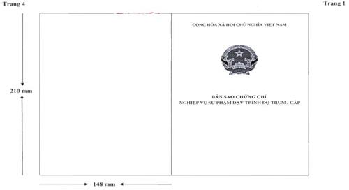 Thông tư 28/2018/TT-BLĐTBXH của Bộ Lao động Thương binh và Xã hội về việc quy định chương trình bồi dưỡng nghiệp vụ sư phạm cho nhà giáo dạy trình độ trung cấp, dạy trình độ cao đẳng; mẫu và quy chế quản lý, cấp chứng chỉ nghiệp vụ sư phạm dạy trình độ trung cấp, dạy trình độ cao đẳng