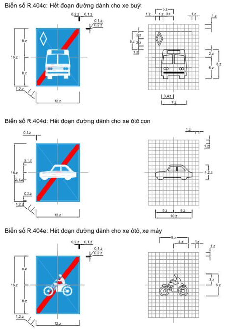 Thông tư 06/2016/TT-BGTVT của Bộ giao thông vận tải về việc ban hành Quy chuẩn kỹ thuật quốc gia về báo hiệu đường bộ