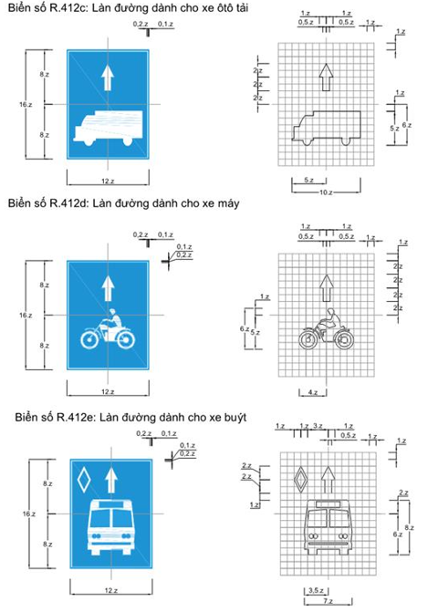 Thông tư 06/2016/TT-BGTVT của Bộ giao thông vận tải về việc ban hành Quy chuẩn kỹ thuật quốc gia về báo hiệu đường bộ