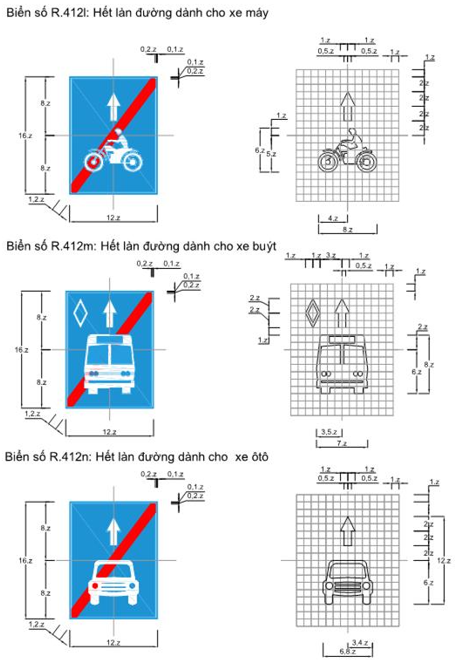 Thông tư 06/2016/TT-BGTVT của Bộ giao thông vận tải về việc ban hành Quy chuẩn kỹ thuật quốc gia về báo hiệu đường bộ