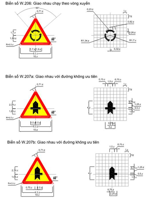Thông tư 06/2016/TT-BGTVT của Bộ giao thông vận tải về việc ban hành Quy chuẩn kỹ thuật quốc gia về báo hiệu đường bộ