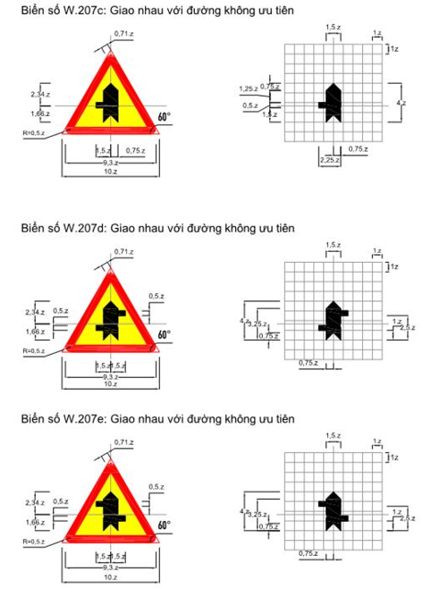 Thông tư 06/2016/TT-BGTVT của Bộ giao thông vận tải về việc ban hành Quy chuẩn kỹ thuật quốc gia về báo hiệu đường bộ