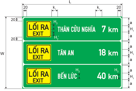 Thông tư 06/2016/TT-BGTVT của Bộ giao thông vận tải về việc ban hành Quy chuẩn kỹ thuật quốc gia về báo hiệu đường bộ