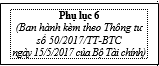 Thông tư 50/2017/TT-BTC của Bộ Tài chính về việc hướng dẫn thi hành Nghị định 73/2016/NĐ-CP ngày 01/07/2016 của Chính phủ quy định chi tiết thi hành Luật Kinh doanh bảo hiểm và Luật sửa đổi, bổ sung một số điều của Luật Kinh doanh bảo hiểm