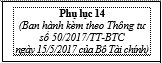 Thông tư 50/2017/TT-BTC của Bộ Tài chính về việc hướng dẫn thi hành Nghị định 73/2016/NĐ-CP ngày 01/07/2016 của Chính phủ quy định chi tiết thi hành Luật Kinh doanh bảo hiểm và Luật sửa đổi, bổ sung một số điều của Luật Kinh doanh bảo hiểm