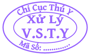Quyết định 48/2005/QĐ-BNN của Bộ Nông nghiệp và Phát triển nông thôn về việc quy định mẫu dấu kiểm soát giết mổ, tem kiểm tra vệ sinh thú y