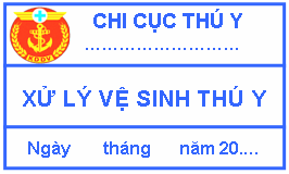 Quyết định 48/2005/QĐ-BNN của Bộ Nông nghiệp và Phát triển nông thôn về việc quy định mẫu dấu kiểm soát giết mổ, tem kiểm tra vệ sinh thú y