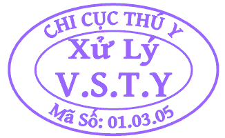 Quyết định 48/2005/QĐ-BNN của Bộ Nông nghiệp và Phát triển nông thôn về việc quy định mẫu dấu kiểm soát giết mổ, tem kiểm tra vệ sinh thú y