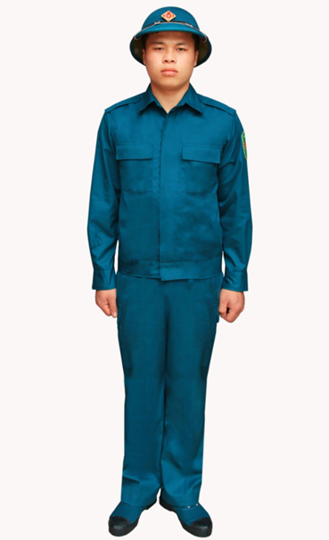 Thông tư 94/2021/TT-BQP của Bộ Quốc phòng về việc ban hành Tiêu chuẩn TCVN/QS 1822:2021, Trang phục Dân quân tự vệ