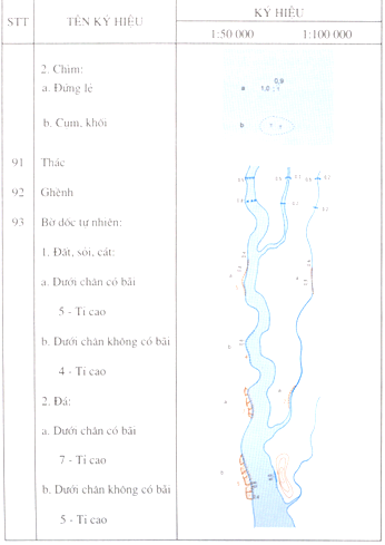 Quyết định 178/1998/QĐ-ĐC của Tổng cục Địa chính về việc ban hành Ký hiệu bản đồ địa chính tỷ lệ 1:50.000 và 1:100.000