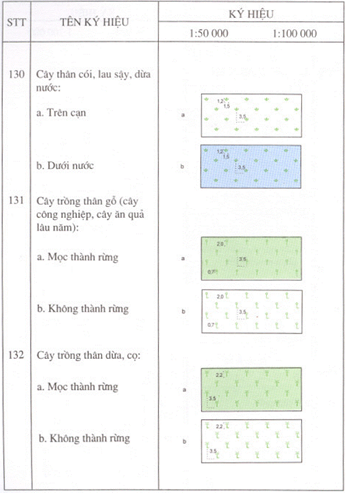Quyết định 178/1998/QĐ-ĐC của Tổng cục Địa chính về việc ban hành Ký hiệu bản đồ địa chính tỷ lệ 1:50.000 và 1:100.000