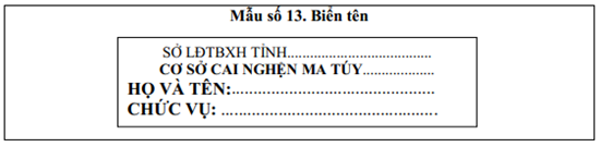 Thông tư 29/2022/TT-BLĐTBXH của Bộ Lao động Thương binh và Xã hội hướng dẫn việc thành lập, giải thể; tổ chức hoạt động, khung danh mục vị trí việc làm và định mức số người làm việc; nội quy, quy chế; mã số, tiêu chuẩn chức danh nghề nghiệp đối với viên chức chuyên ngành quản học viên; trang phục của viên chức, người lao động tại cơ sở cai nghiện ma túy công lập